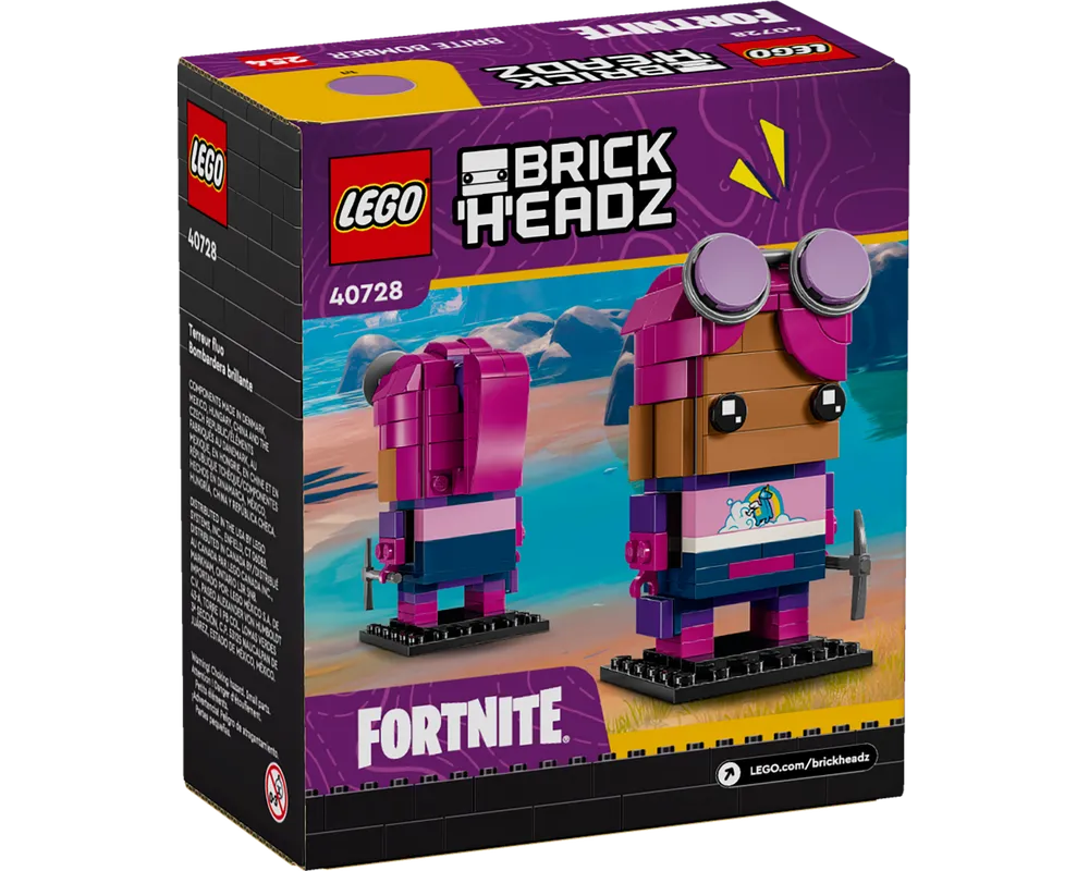 =LEGO BrickHeadz 40728 - Brite Bomber - Authentic LEGO Set Image 3