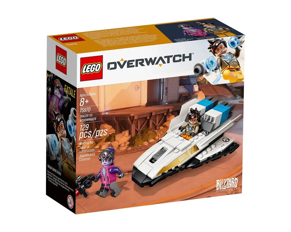 LEGO Overwatch 75970 - Tracer vs. Widowmaker - Authentic LEGO Set Main Image