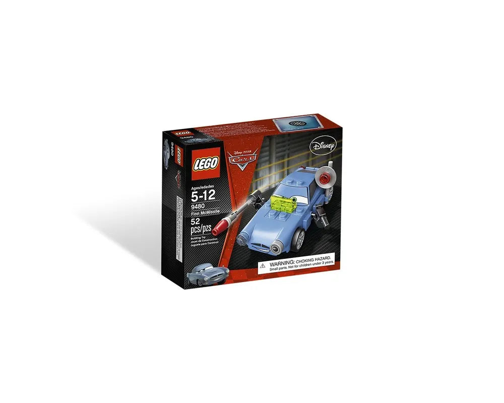 LEGO Cars 9480 - Finn McMissile With box and instructions - Authentic LEGO Set Main Image