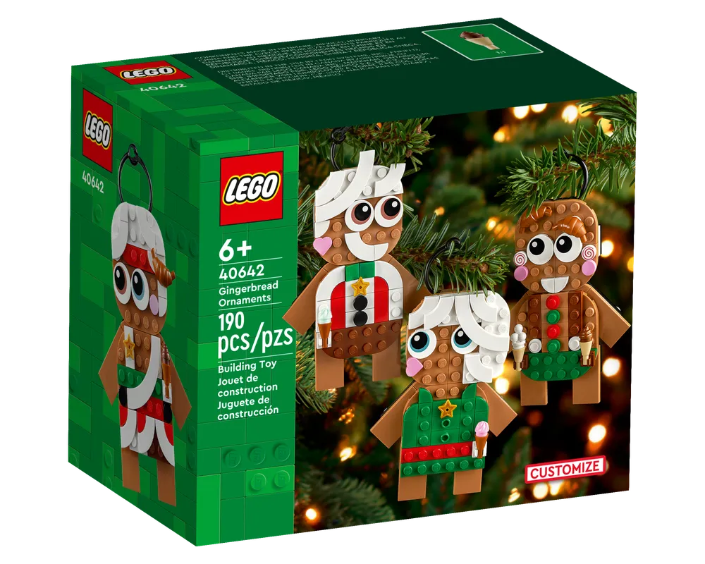 LEGO Holiday & Event 40642 - Gingerbread Ornaments - Authentic LEGO Set Main Image