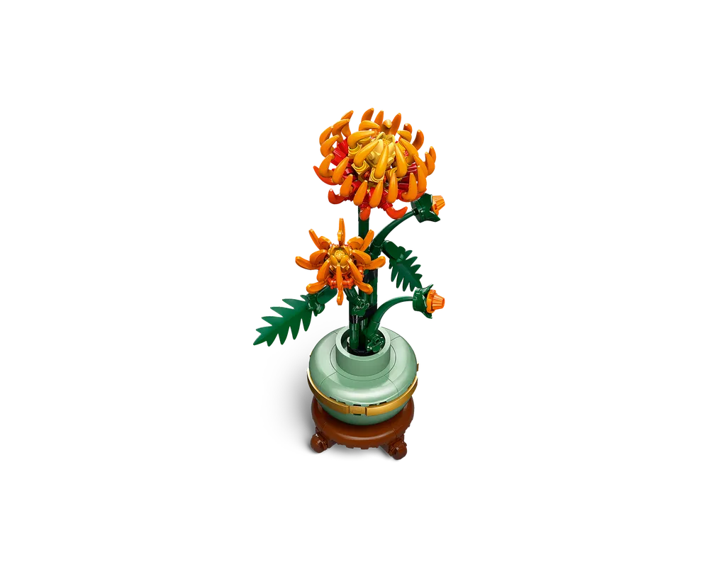 LEGO Botanicals 10368 - Chrysanthemum - Authentic LEGO Set Image 2