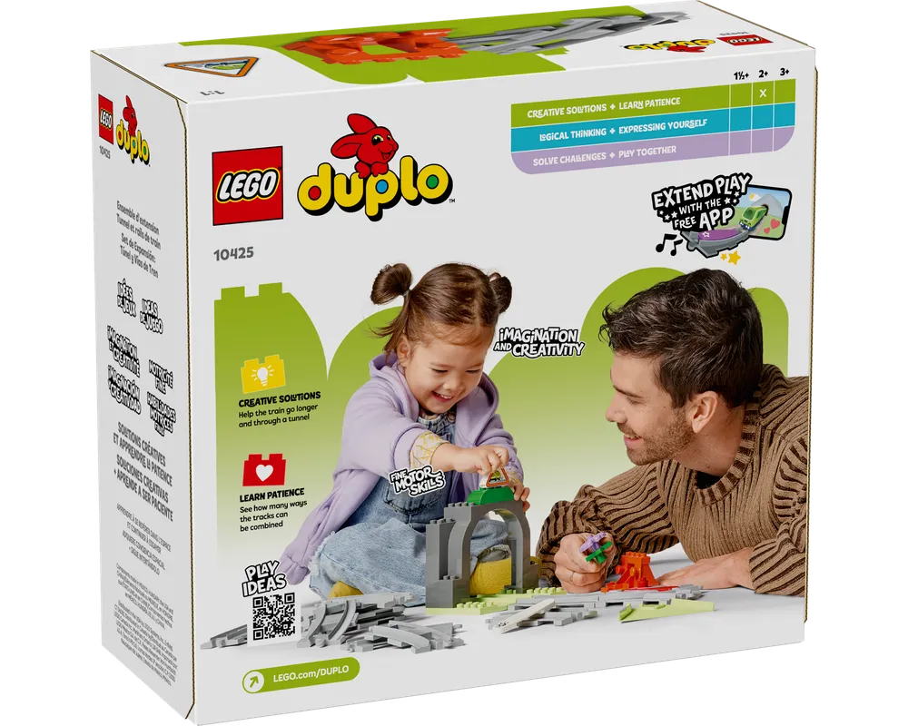 LEGO DUPLO 10425 - Train Tunnel and Tracks Expansion Set - Authentic LEGO Set Image 5