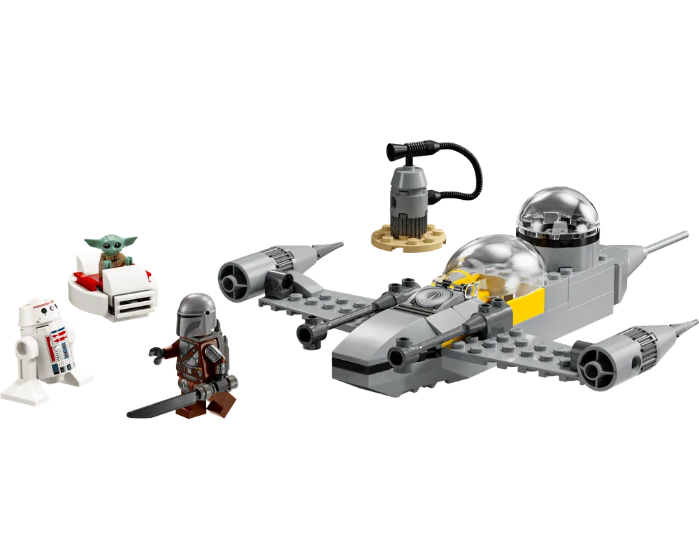 LEGO Star Wars 75410 - Mando and Grogu's N-1 Starfighter - Authentic LEGO Set Image 2