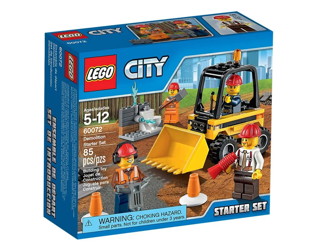 LEGO City 60072 - Demolition Starter Set - Authentic LEGO Set Main Image