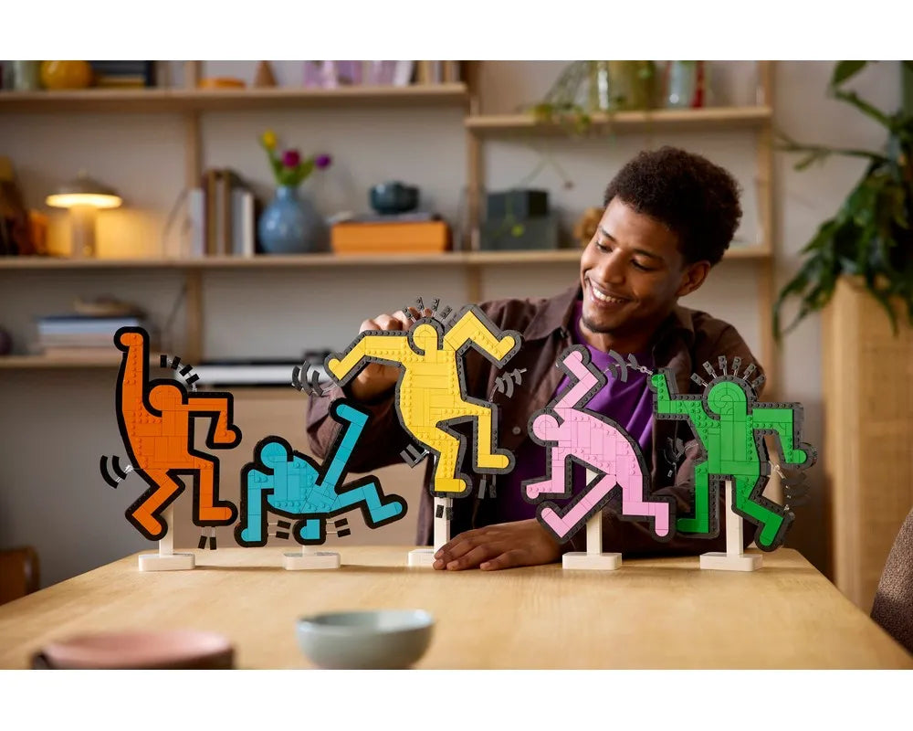 LEGO Art 31216 - Keith Haring – Dancing Figures - Authentic LEGO Set Image 13
