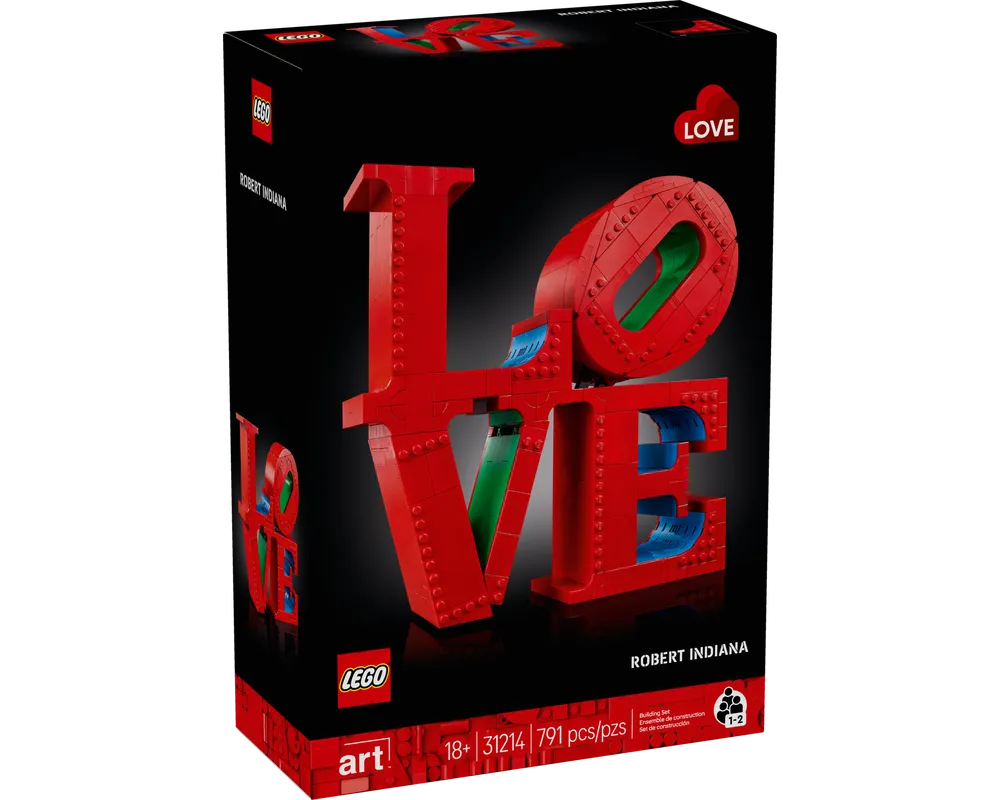 LEGO Art 31214 - LOVE - Authentic LEGO Set Main Image