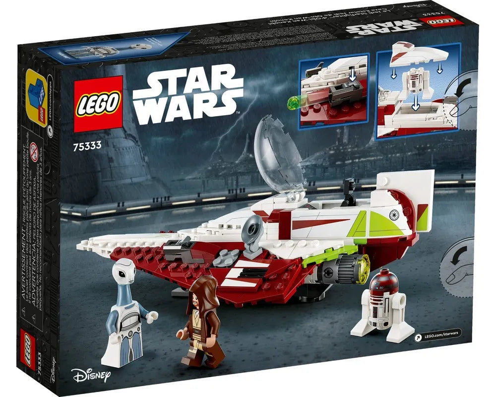 LEGO Star Wars 75333 - Obi-Wan Kenobi&#39;s Jedi Starfighter - Authentic LEGO Set Image 7