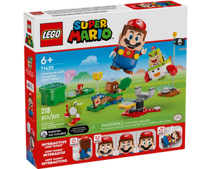 LEGO Super Mario 71439 - Adventures with Interactive LEGO Mario - Starter Course - Authentic LEGO Set Main Image