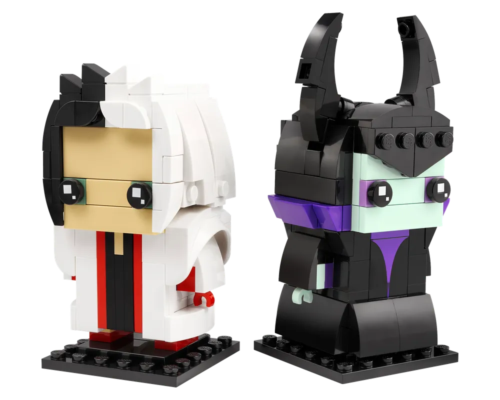 =LEGO BrickHeadz 40620 - Cruella & Maleficent - Authentic LEGO Set Image 2