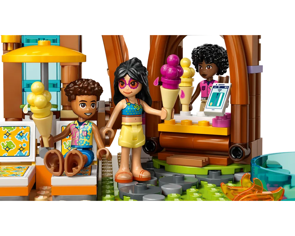 LEGO Friends 42673 - Family Vacation Beach Resort - Authentic LEGO Set Image 16