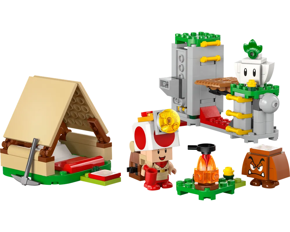 LEGO Super Mario 72040 - Captain Toad's Camp - Expansion Set - Authentic LEGO Set Image 3
