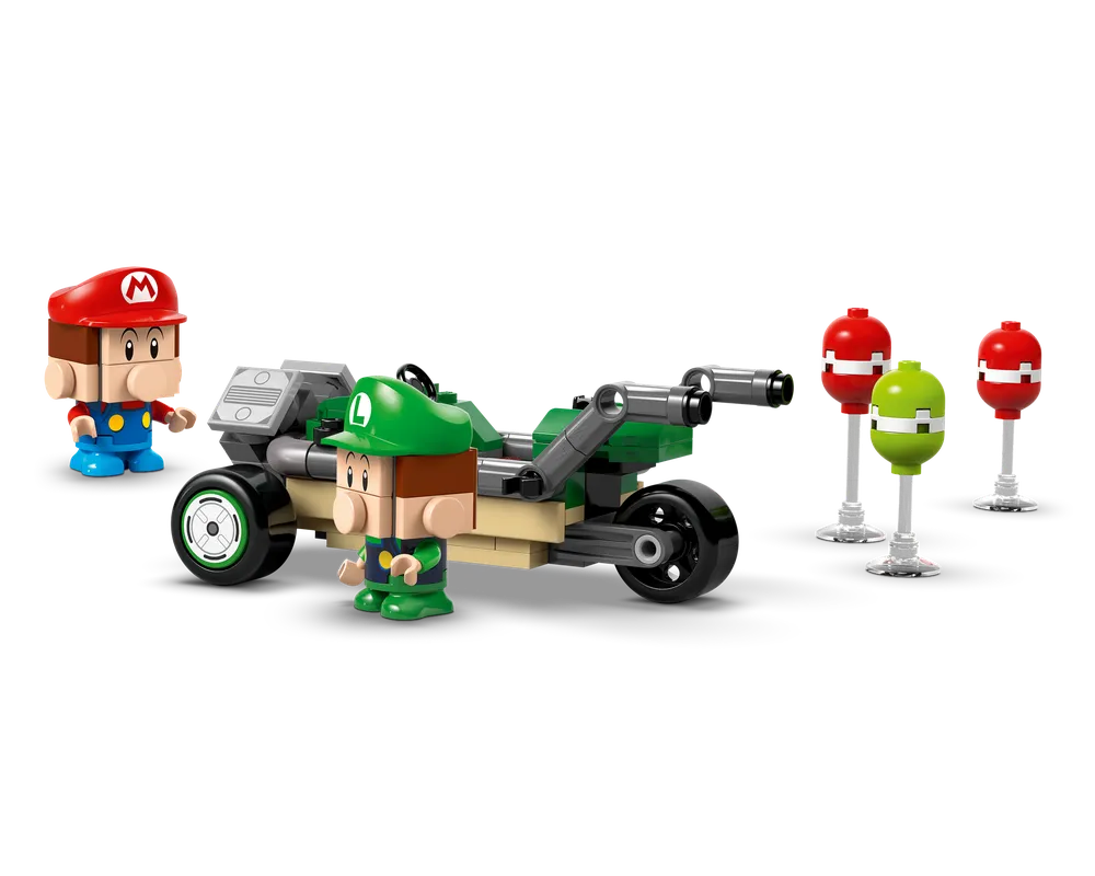LEGO Super Mario 72034 - Baby Mario vs. Baby Luigi - Authentic LEGO Set Image 8