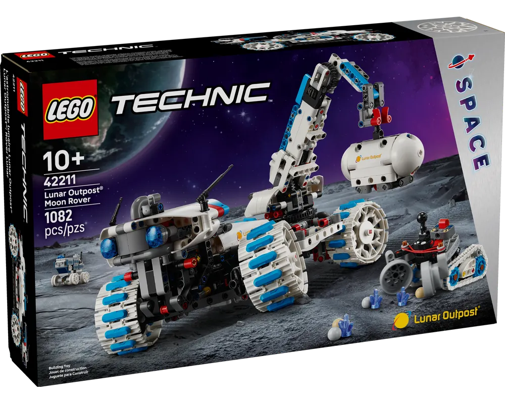 LEGO Technic 42211 - Lunar Outpost Moon Rover - Authentic LEGO Set Main Image