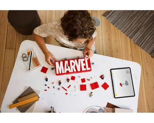 LEGO Super Heroes 76313 - MARVEL Logo - Authentic LEGO Set Image 9