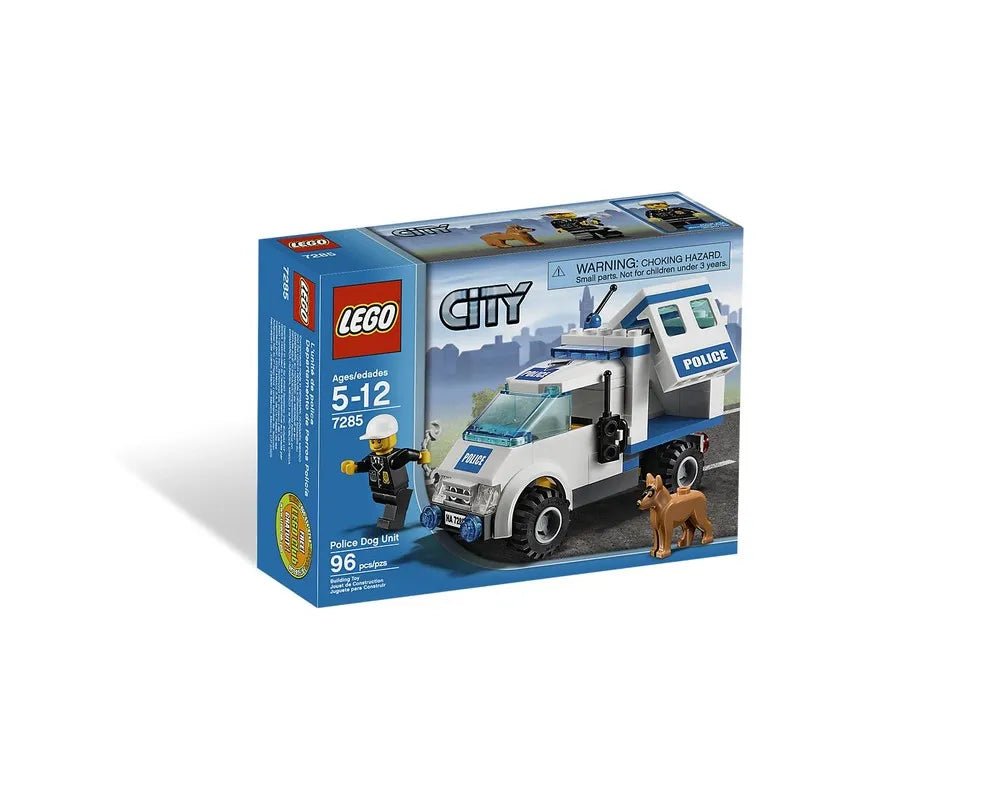 LEGO City 7285 - Police Dog Unit - Authentic LEGO Set Main Image