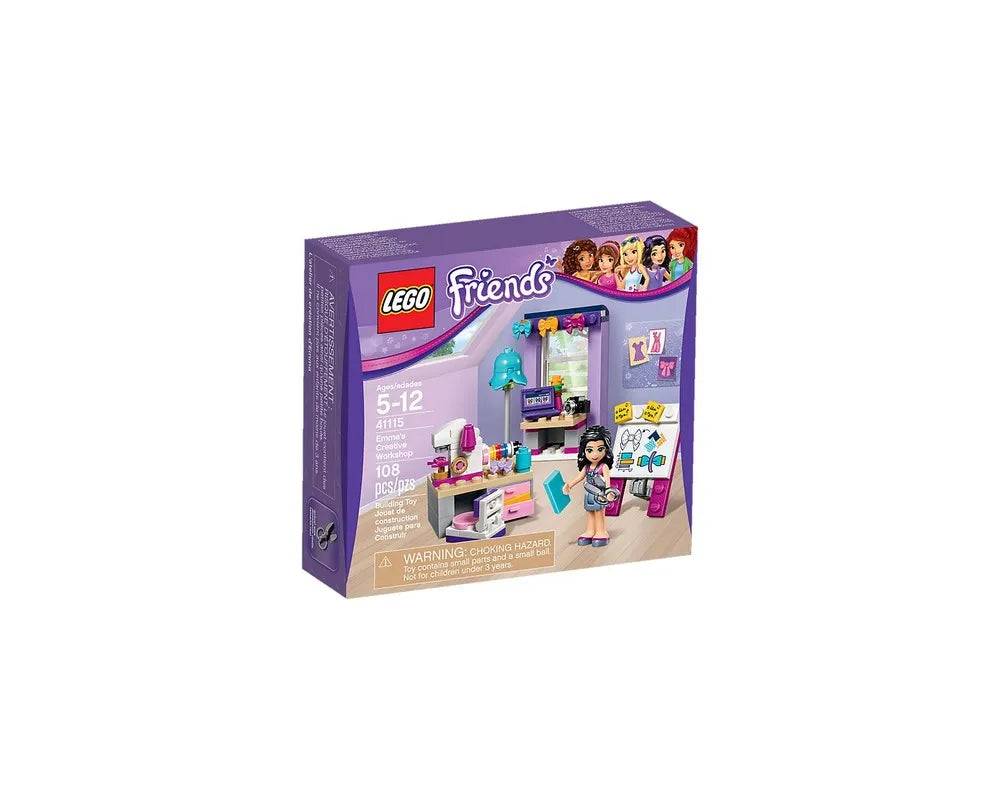 LEGO Friends 41115 - Emma's Creative Workshop - Authentic LEGO Set Main Image