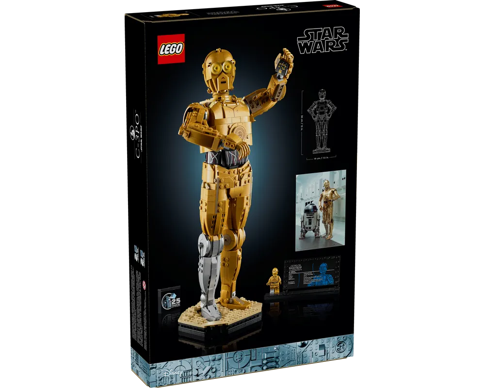 LEGO Star Wars 75398 - C-3PO - Authentic LEGO Set Image 5