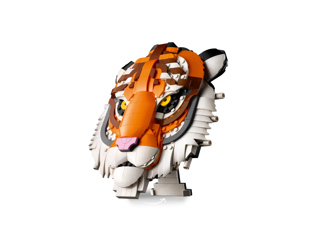 LEGO Art 31217 - Tiger - Authentic LEGO Set Image 18