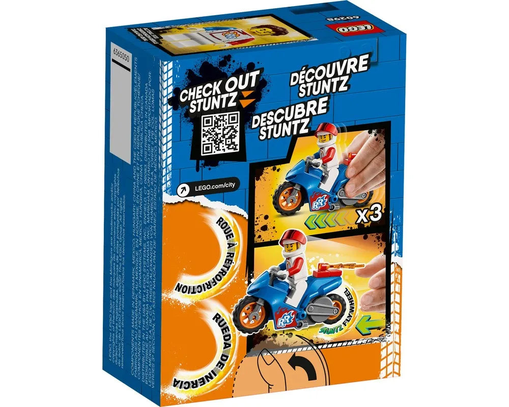 LEGO City 60298 - Rocket Stunt Bike - Authentic LEGO Set Image 8