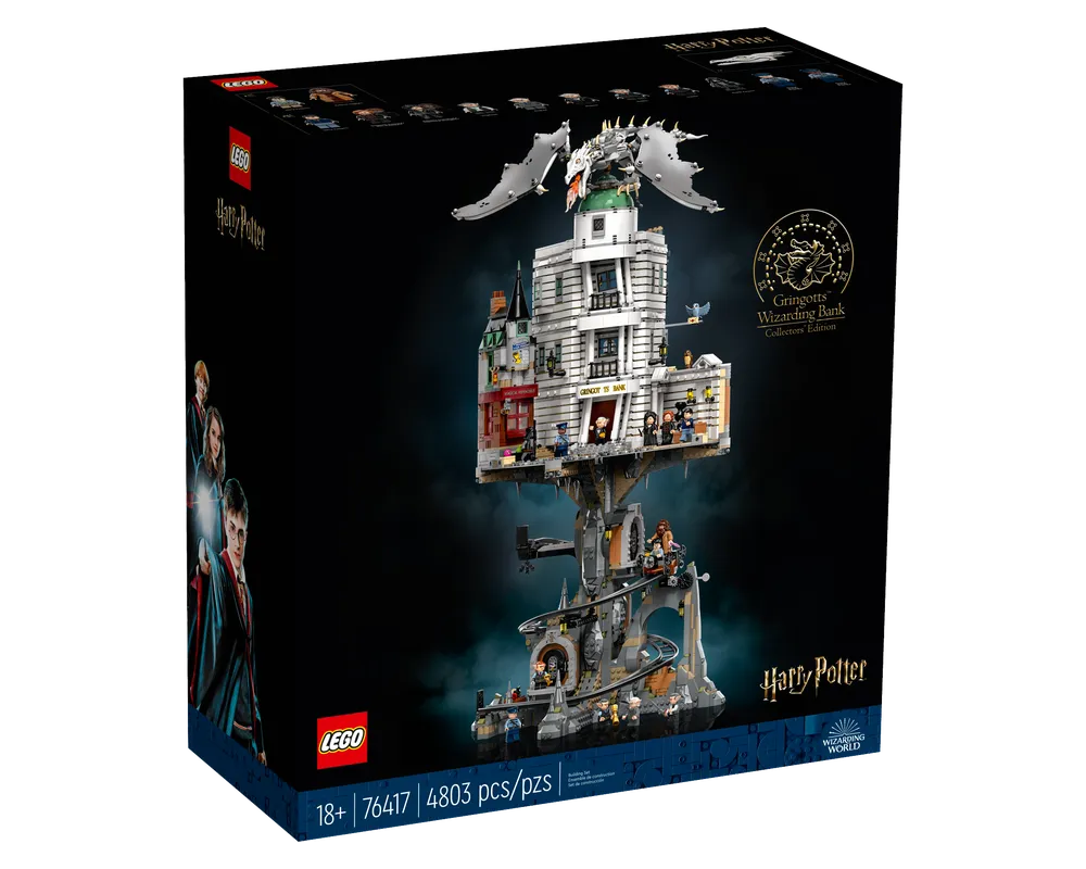 LEGO Harry Potter 76417 - Gringotts Wizarding Bank - Collectors' Edition - Authentic LEGO Set Main Image
