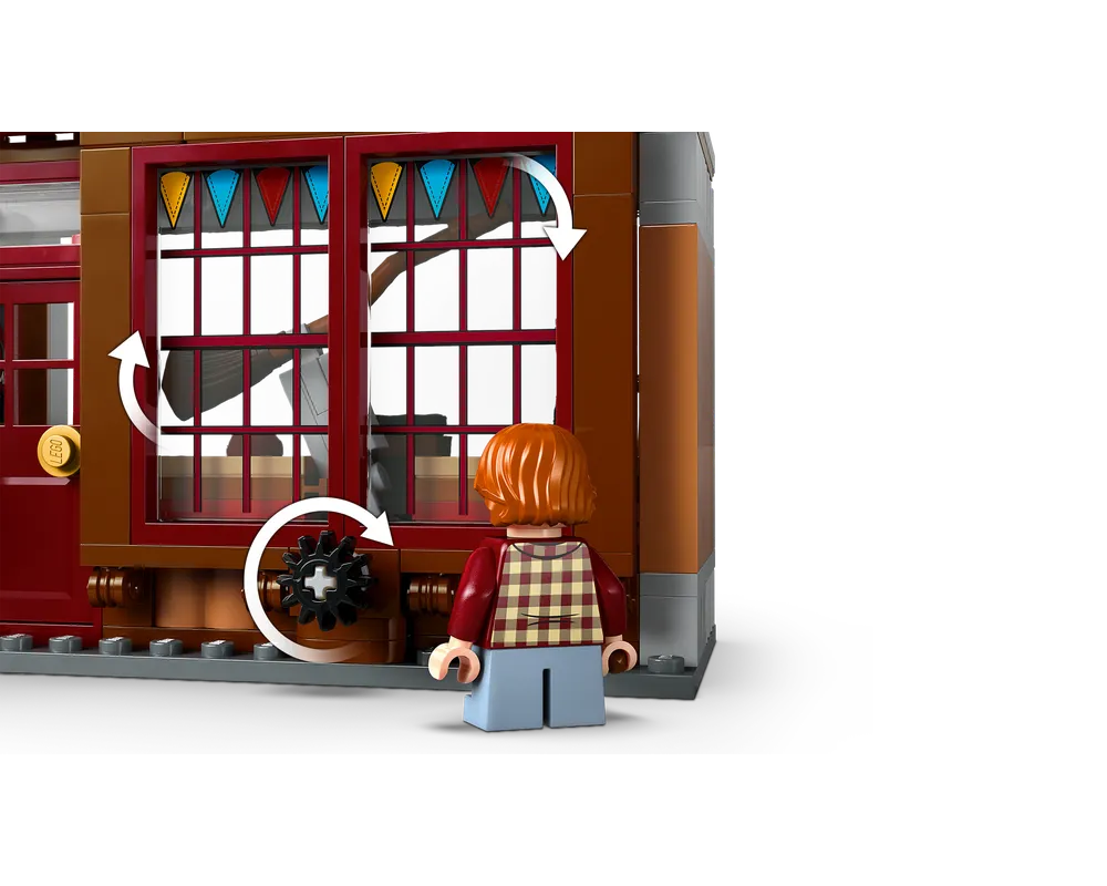 LEGO Harry Potter 76452 - Quality Quidditch Supplies & Ice Cream Parlour - Authentic LEGO Set Image 16