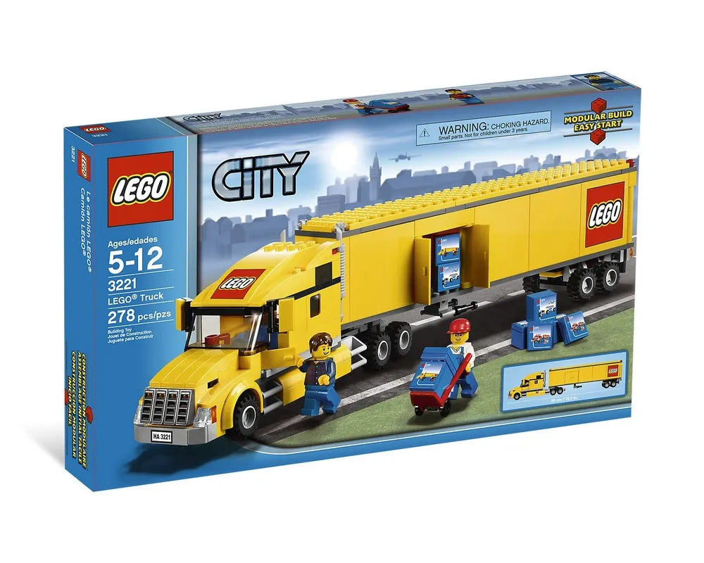 LEGO City 3221 - LEGO Truck - Authentic LEGO Set Main Image