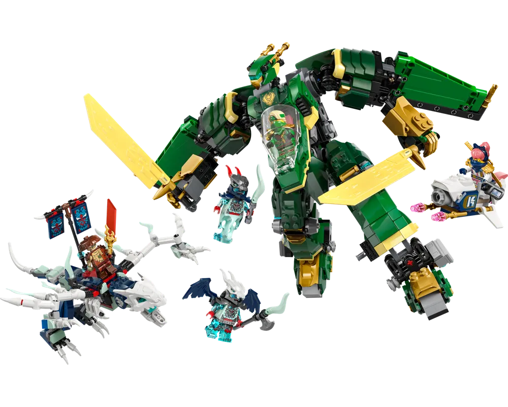 LEGO NINJAGO 71845 - Lloyd’s Jet Mech - Authentic LEGO Set Image 13