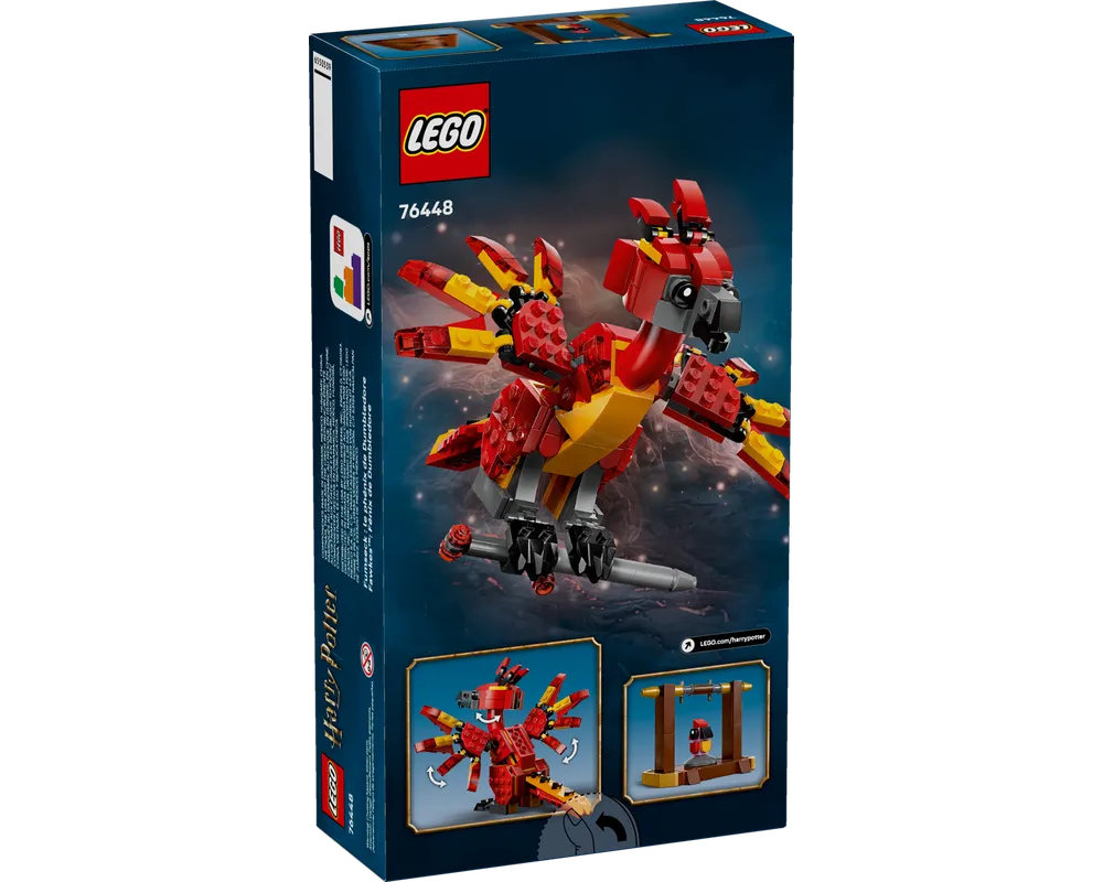 LEGO Harry Potter 76448 - Fawkes: Dumbledore's Phoenix - Authentic LEGO Set Image 12