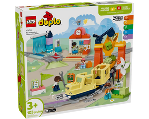LEGO DUPLO 10428 - Big Interactive Community Train - Authentic LEGO Set Main Image
