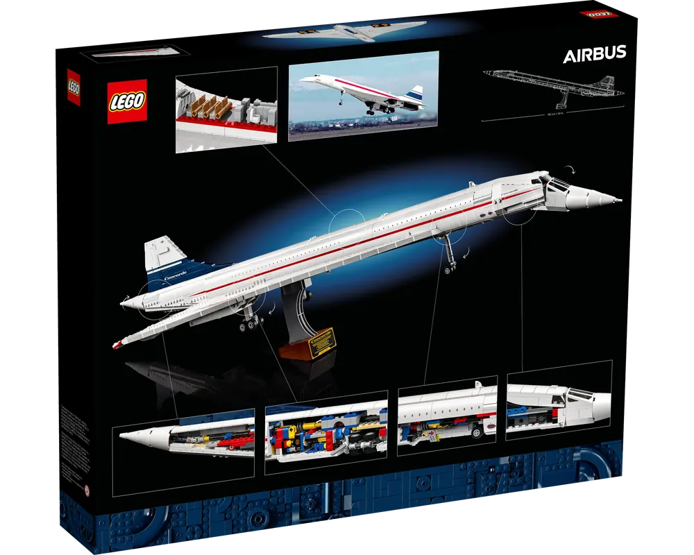 LEGO Creator 10318 - Concorde - Authentic LEGO Set Image 10