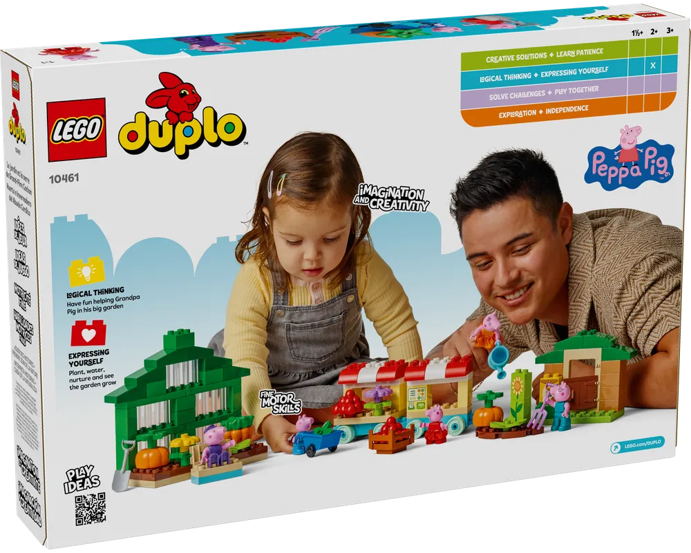 LEGO DUPLO 10461 - Grandpa Pig's Garden and Greenhouse - Authentic LEGO Set Image 11