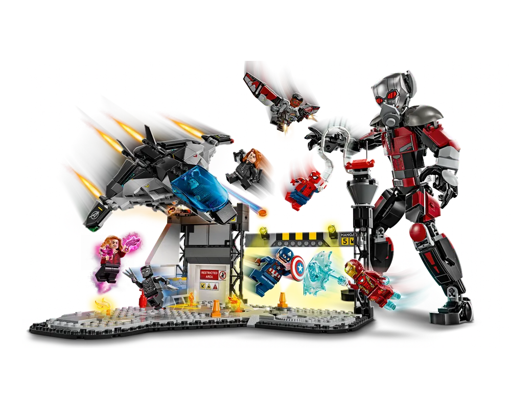 LEGO Super Heroes 76314 - Captain America: Civil War Battle - Authentic LEGO Set Image 7