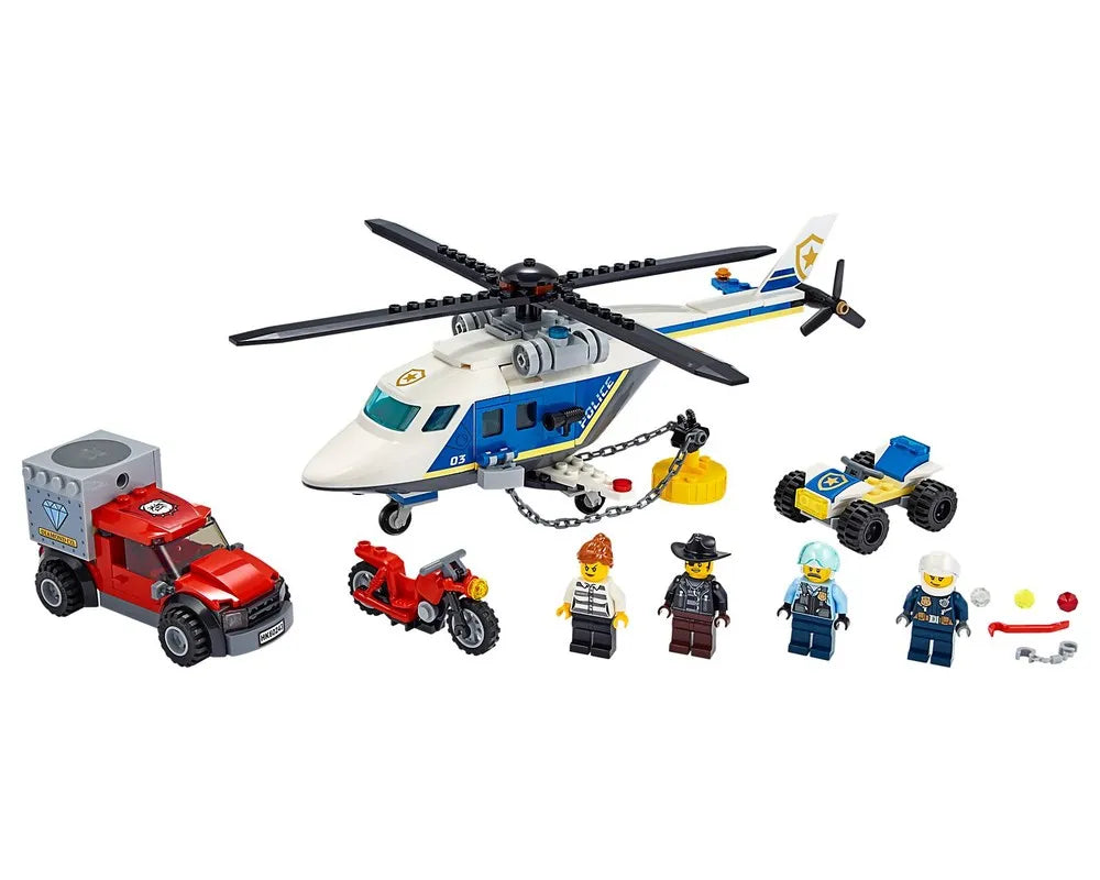 LEGO City 60243 - Police Helicopter Chase - Authentic LEGO Set Image 2