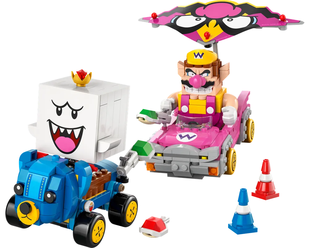 LEGO Super Mario 72038 - Wario & King Boo - Authentic LEGO Set Image 2
