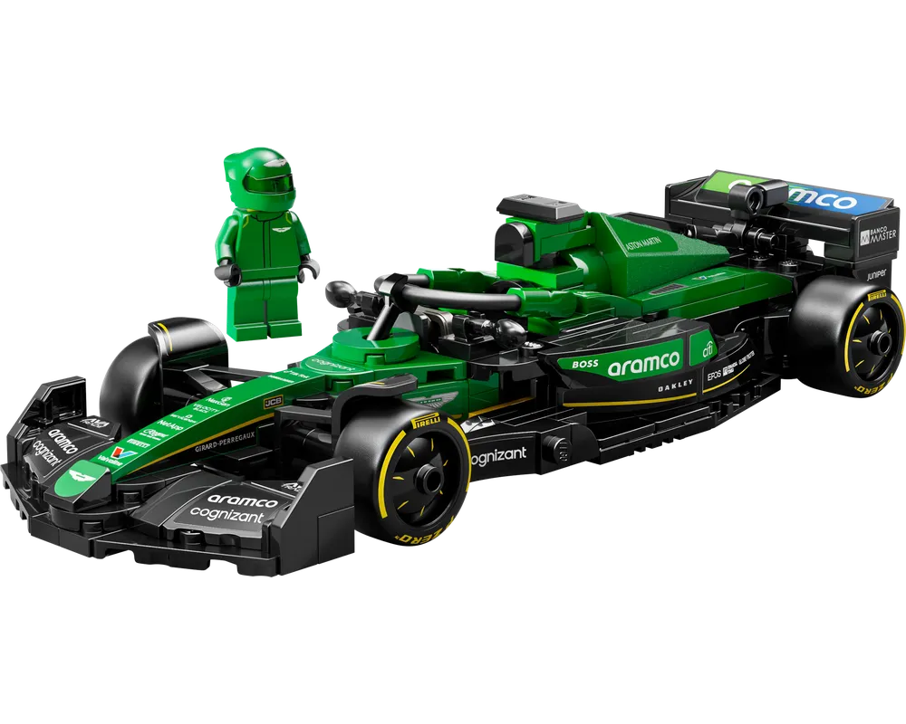 LEGO SPEED CHAMPIONS 77245 - Aston Martin Aramco F1 AMR24 - Authentic LEGO Set Image 2
