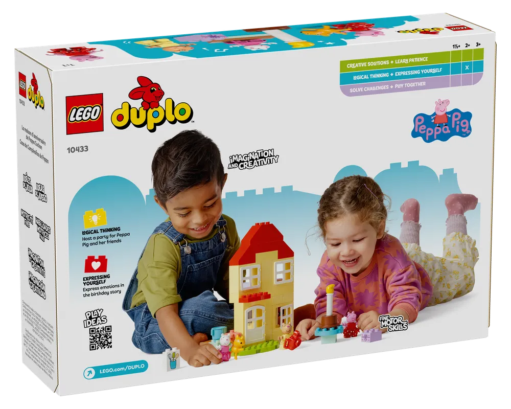 LEGO DUPLO 10433 - Peppa Pig Birthday House - Authentic LEGO Set Image 4