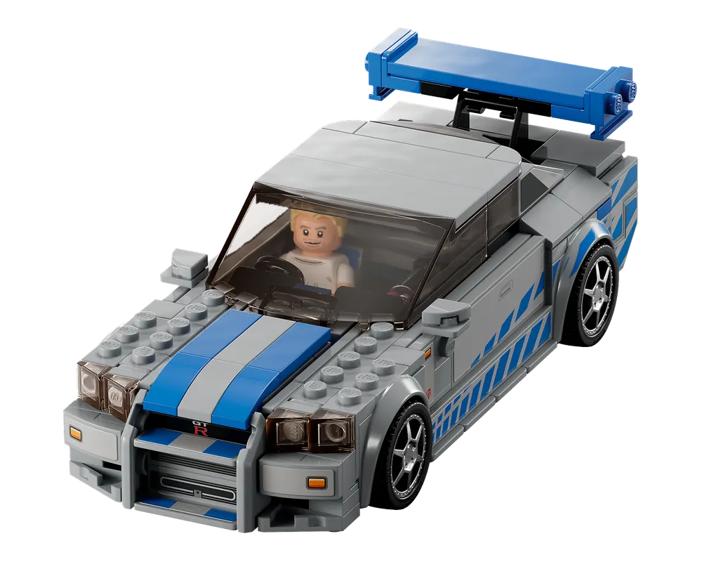 =LEGO SPEED CHAMPIONS 76917 - 2 Fast 2 Furious Nissan Skyline GT-R (R34) - Authentic LEGO Set Image 4
