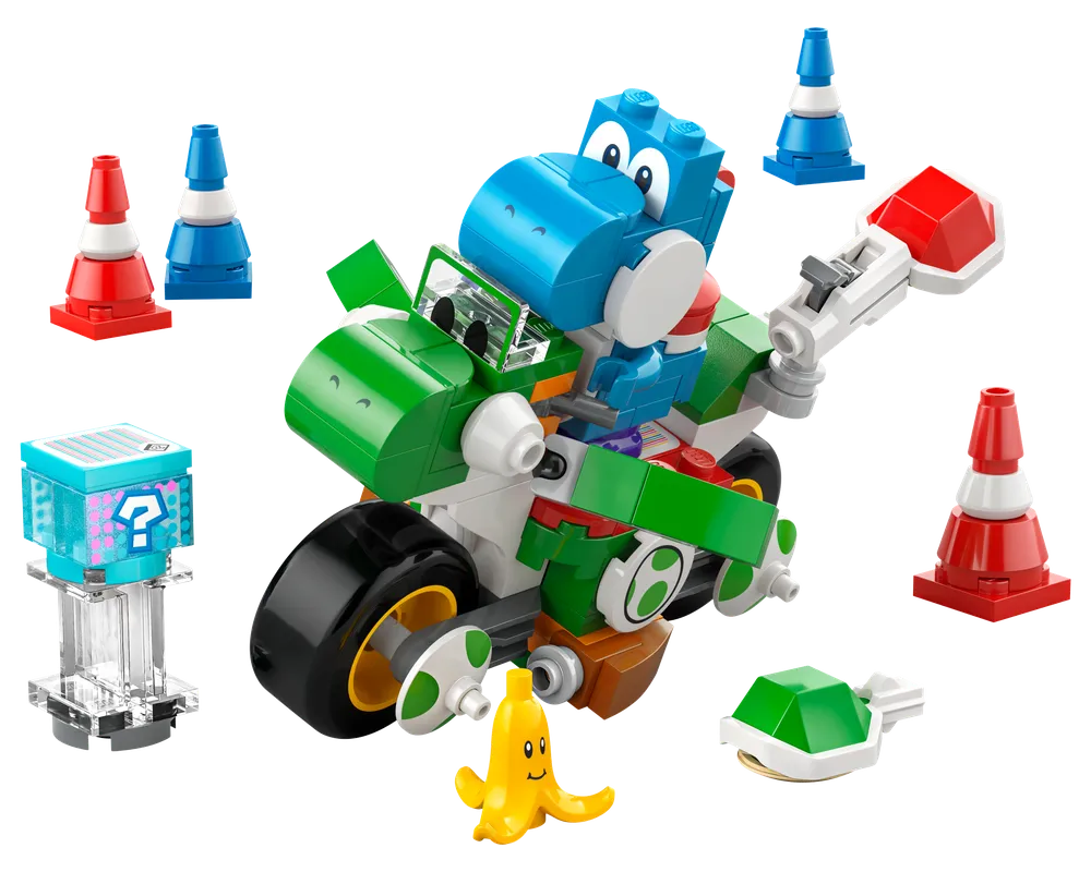 LEGO Super Mario 72031 - Yoshi Bike - Authentic LEGO Set Image 2