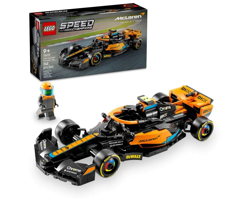 =LEGO SPEED CHAMPIONS 76919 - 2023 McLaren Formula 1 Car - Authentic LEGO Set Main Image