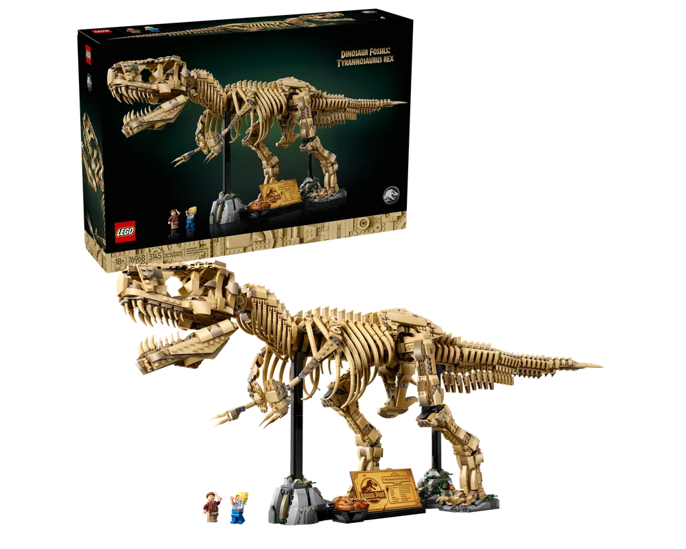 LEGO Jurassic World 76968 - Dinosaur Fossils: Tyrannosaurus rex - Authentic LEGO Set Main Image