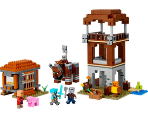 LEGO Minecraft 21278 - The Pillager Outpost and Ravager - Authentic LEGO Set Image 14