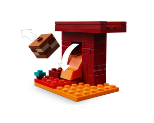 LEGO Minecraft 21266 - The Nether Lava Battle - Authentic LEGO Set Image 8
