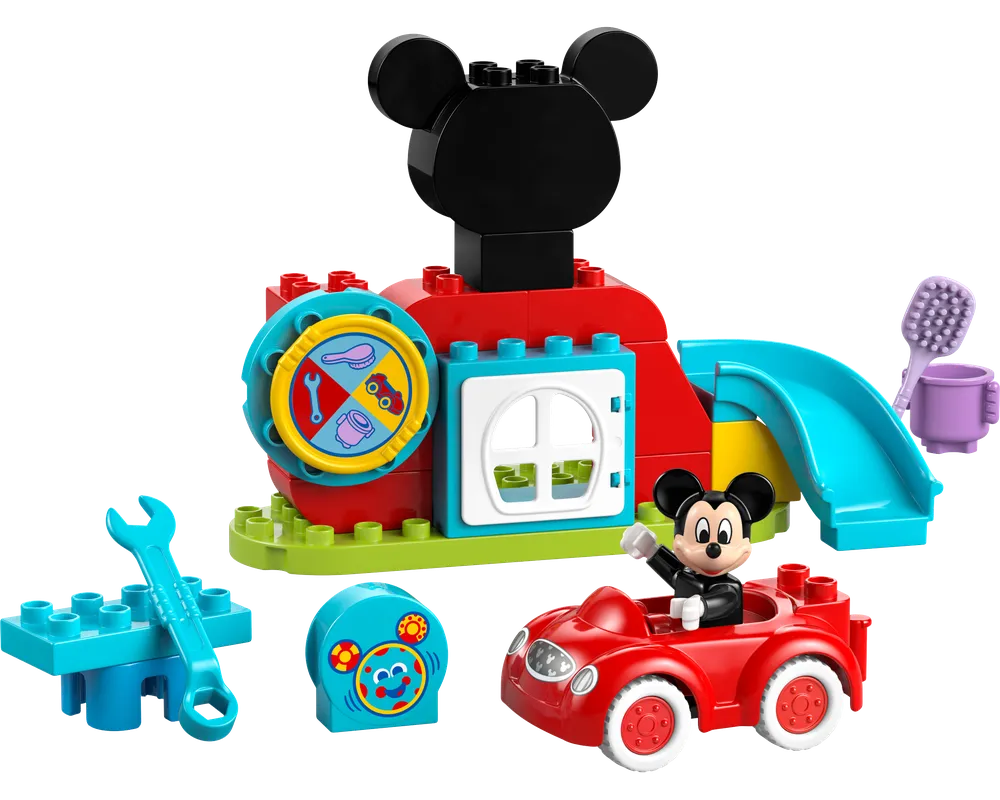 LEGO DUPLO 10454 - Mickey Mouse Clubhouse & Car - Authentic LEGO Set Image 3