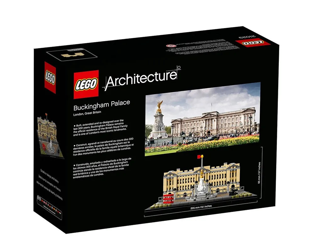 LEGO Architecture 21029 - Buckingham Palace box opened, but all bags still sealed - Authentic LEGO Set Image 3