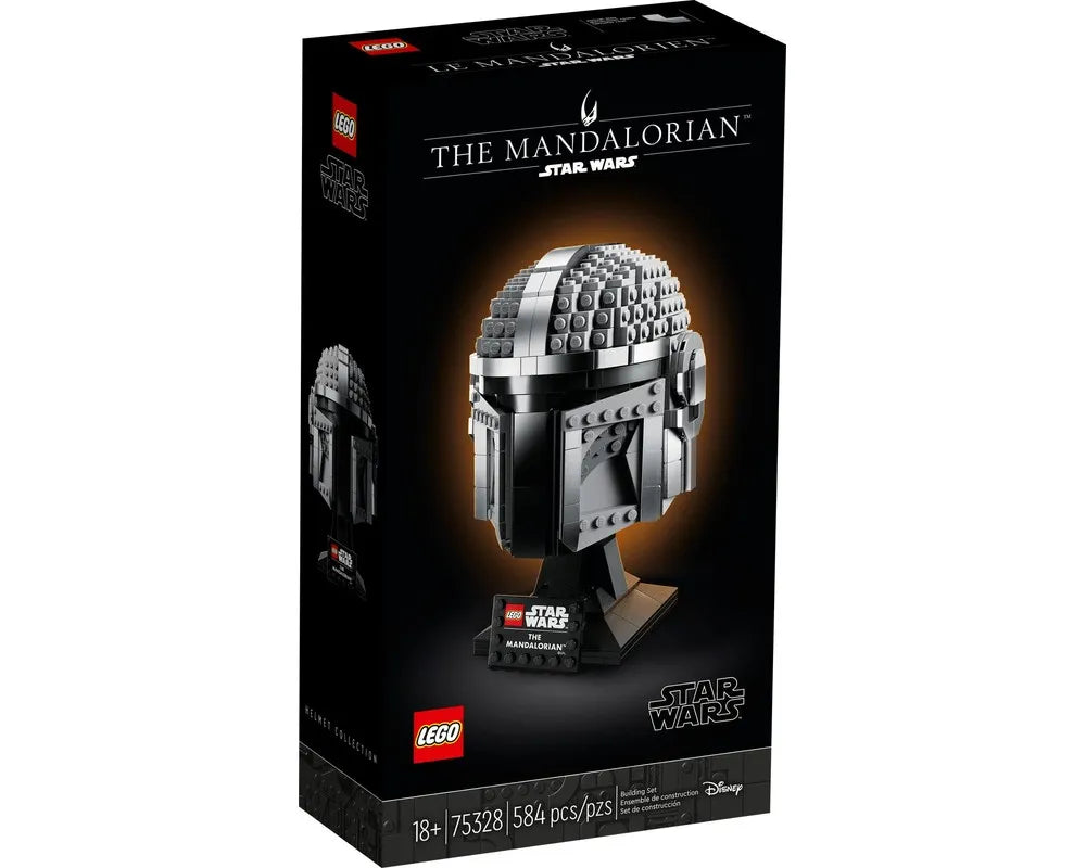 LEGO Star Wars 75328 - The Mandalorian Helmet - Authentic LEGO Set Main Image