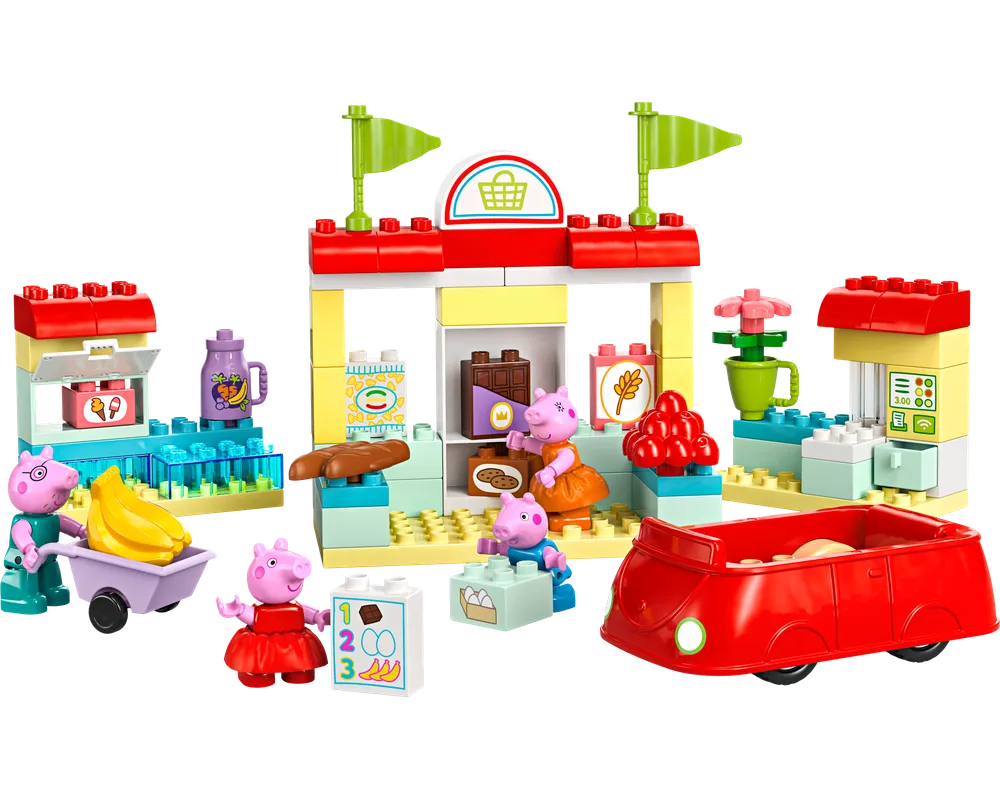 LEGO DUPLO 10434 - Peppa Pig Supermarket - Authentic LEGO Set Image 2
