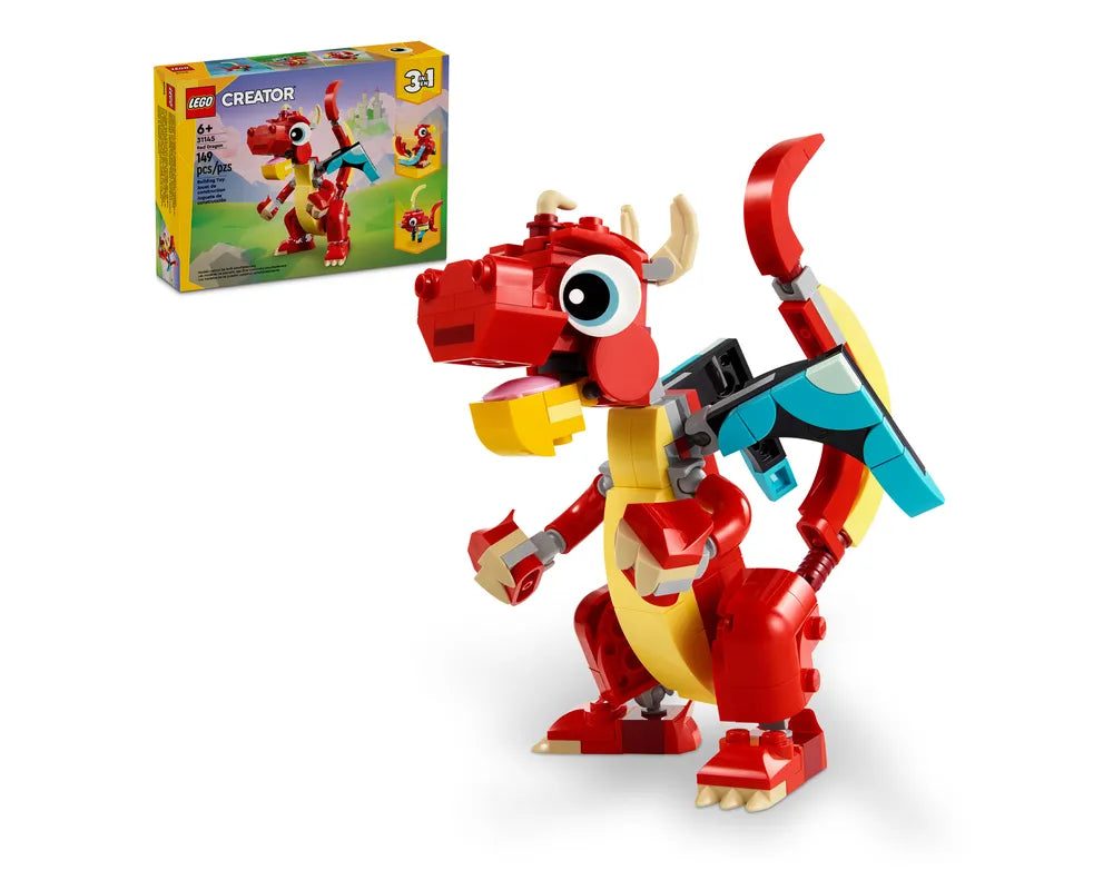 LEGO Creator 31145 - Red Dragon - Authentic LEGO Set Main Image
