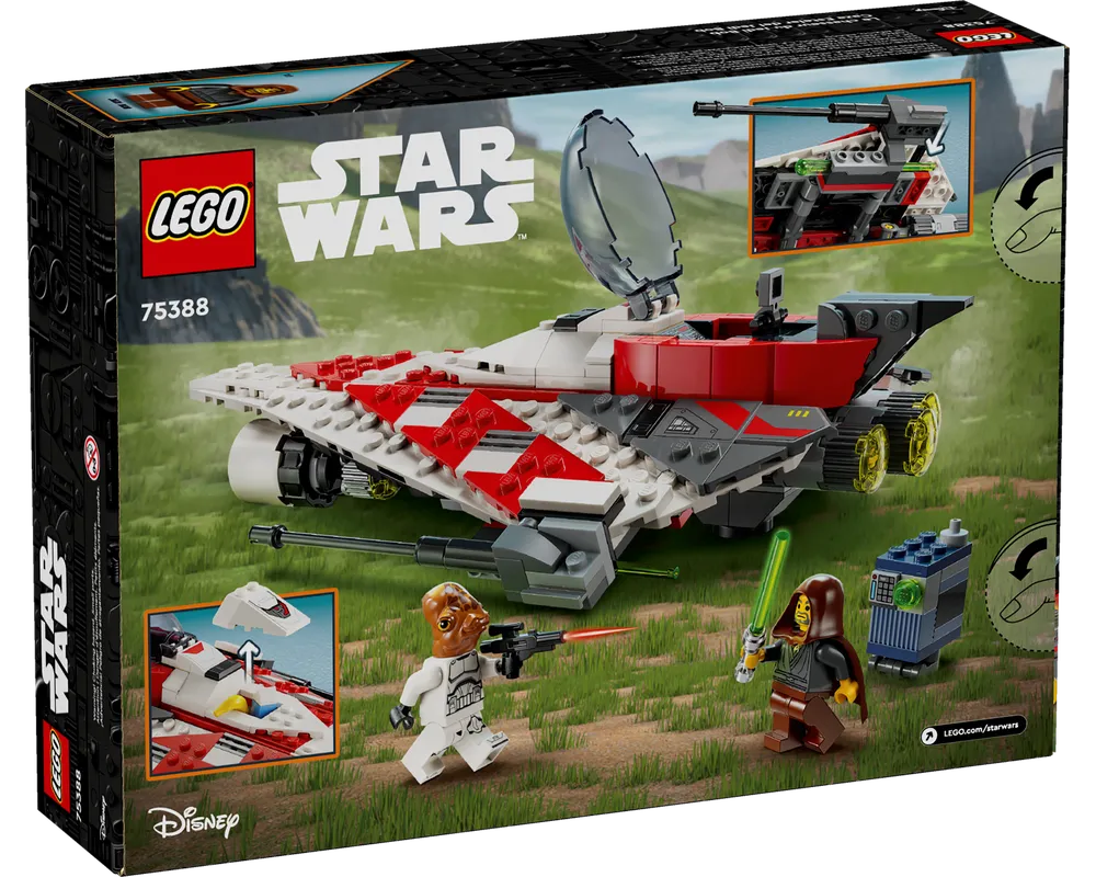 LEGO Star Wars 75388 - Jedi Bob's Starfighter - Authentic LEGO Set Image 7