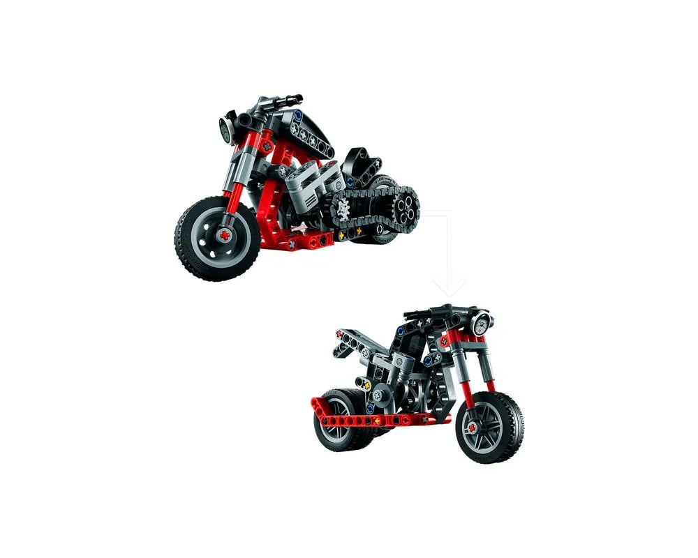 LEGO Technic 42132 - Motorcycle - Authentic LEGO Set Image 6
