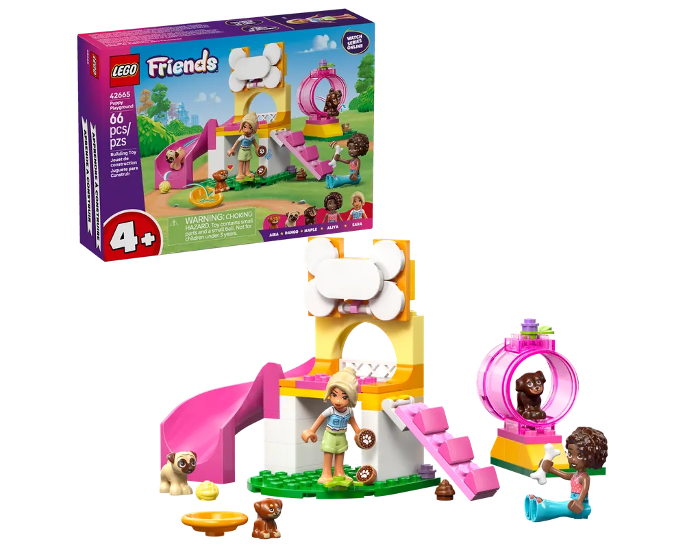 LEGO Friends 42665 - Puppy Playground - Authentic LEGO Set Main Image